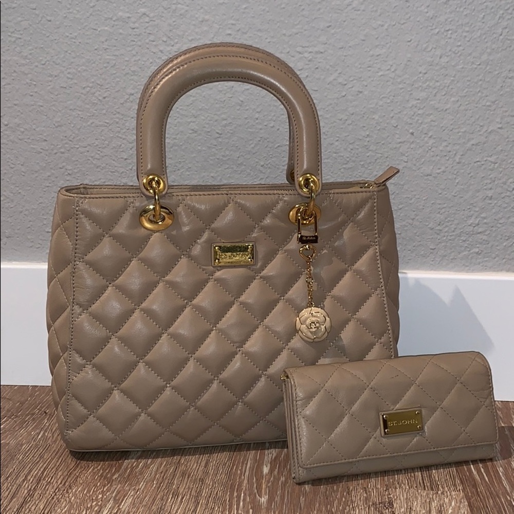 St.John hand bag and wallet